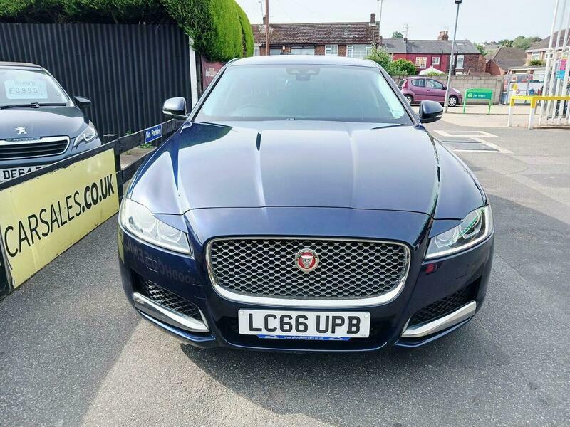 Jaguar XF 2.0D Portfolio Euro LC66UPB Blue #5