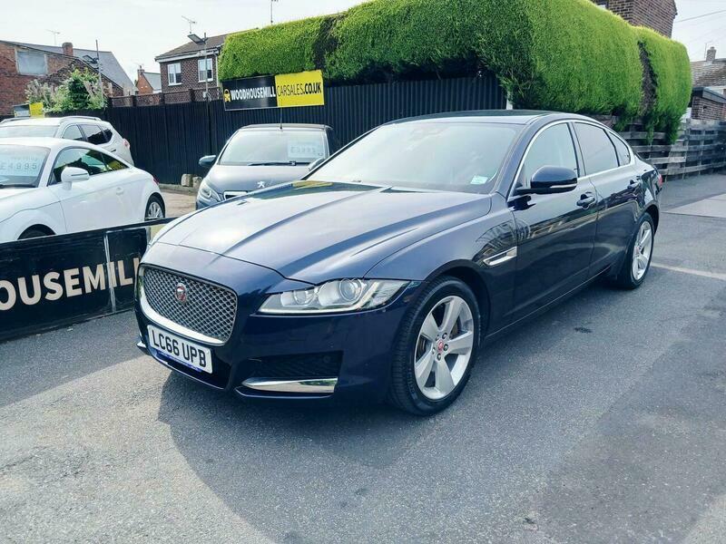 Jaguar XF 2.0D Portfolio Euro LC66UPB Blue #3