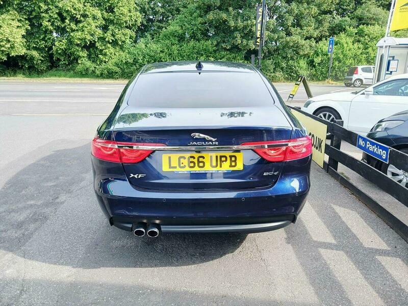 Jaguar XF 2.0D Portfolio Euro LC66UPB Blue #6