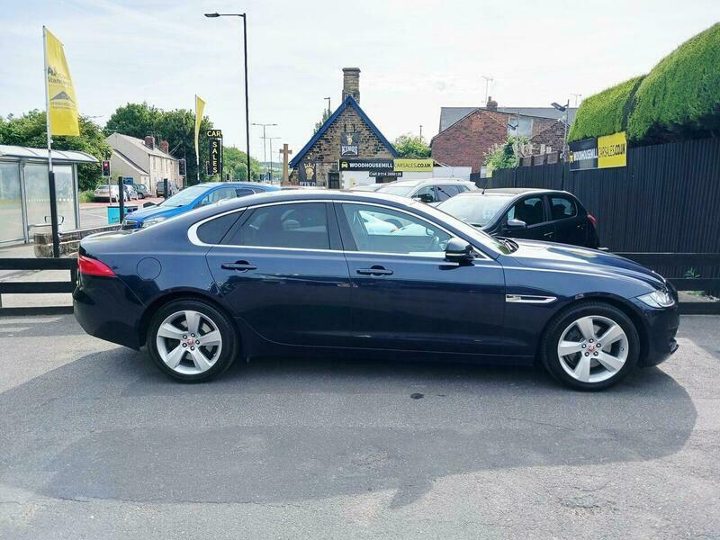 Jaguar XF 2.0D Portfolio Euro LC66UPB Blue #2