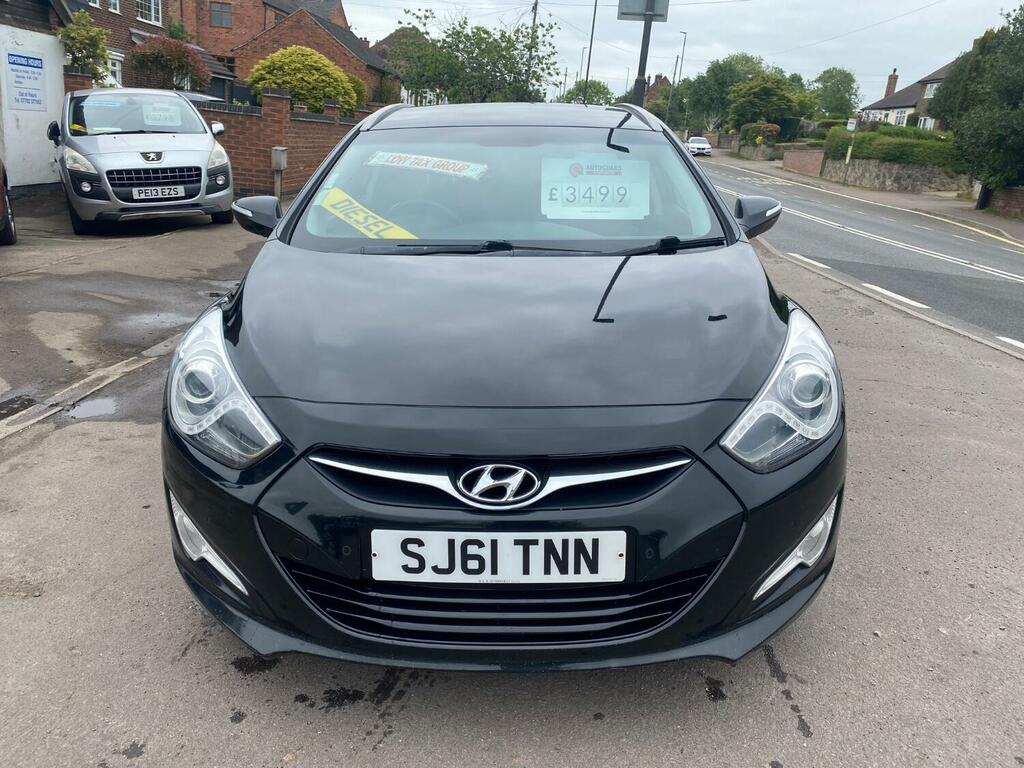 Hyundai I40 1.7 Crdi Blue Drive Style Estate 35 Road Tax S Black #3