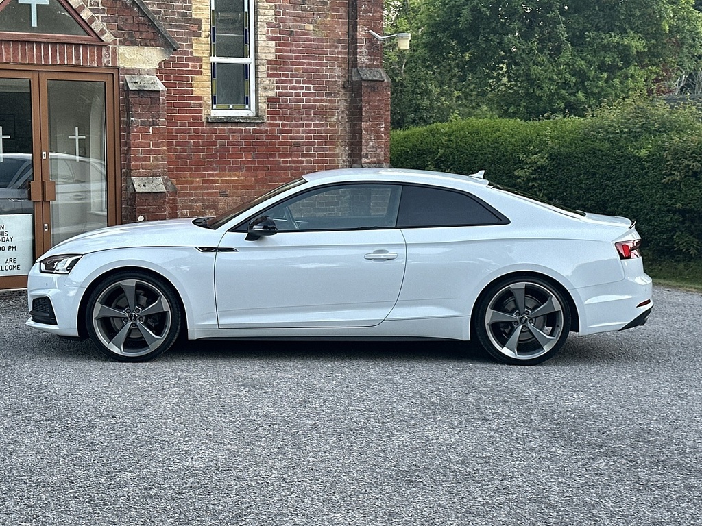 Audi A5 Coupe AP19VDT White #5