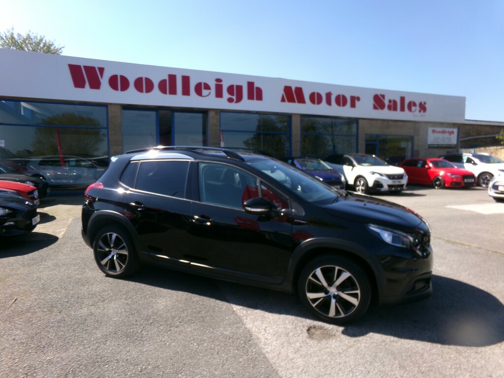 Peugeot 2008 1.2 Puretech Gpf Gt Line Suv Eur DU69CWK Black #2