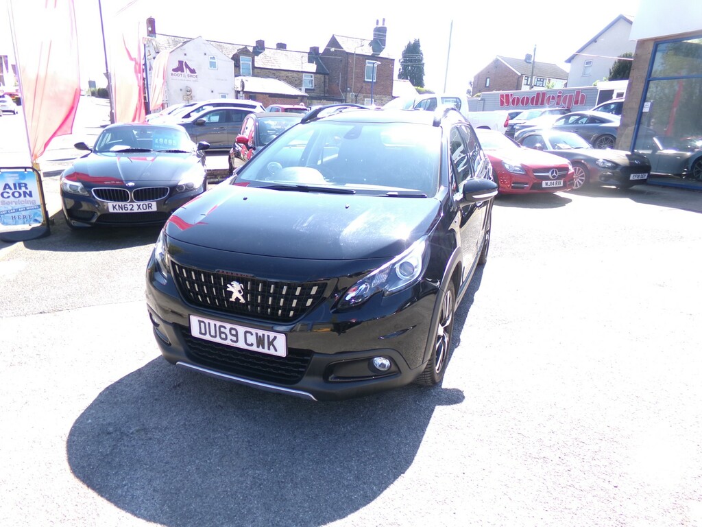 Peugeot 2008 1.2 Puretech Gpf Gt Line Suv Eur DU69CWK Black #3