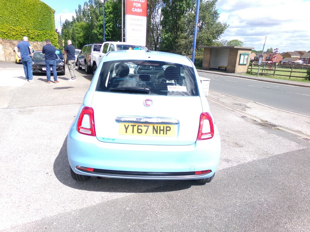 Fiat 500 1.2 Pop Hatchback Euro 6 Ss YT67NHP #5