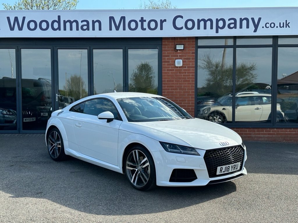 Audi TT 2018 2.0 Tfsi S Line Coupe S Tronic Qua White