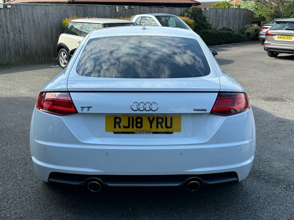 Audi TT 2018 2.0 Tfsi S Line Coupe S Tronic Qua RJ18YRU White #6