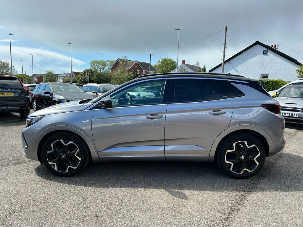 Vauxhall Grandland 2022 1.2 Turbo Elite Suv Euro 6 ND22SGY Grey #4