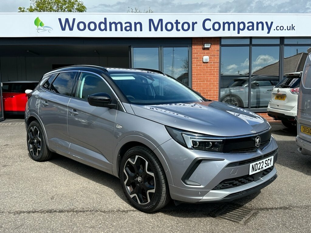 Vauxhall Grandland 2022 1.2 Turbo Elite Suv Euro 6 Grey