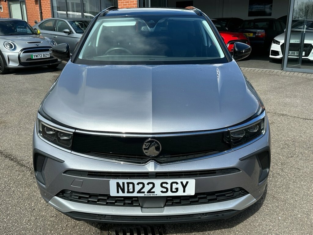 Vauxhall Grandland 2022 1.2 Turbo Elite Suv Euro 6 ND22SGY Grey #2