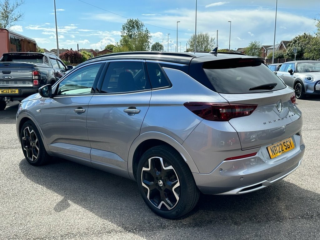Vauxhall Grandland 2022 1.2 Turbo Elite Suv Euro 6 ND22SGY Grey #5