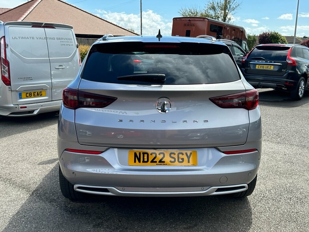Vauxhall Grandland 2022 1.2 Turbo Elite Suv Euro 6 ND22SGY Grey #6