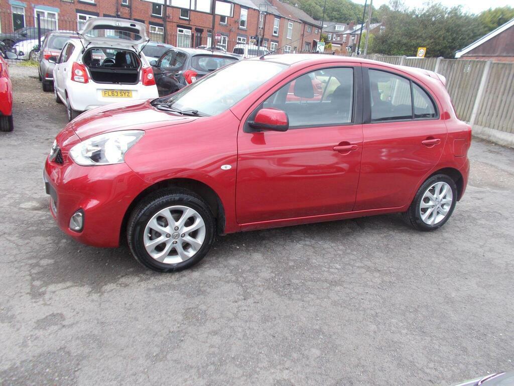 Nissan Micra 1.2 Acenta Euro 5 Red #5