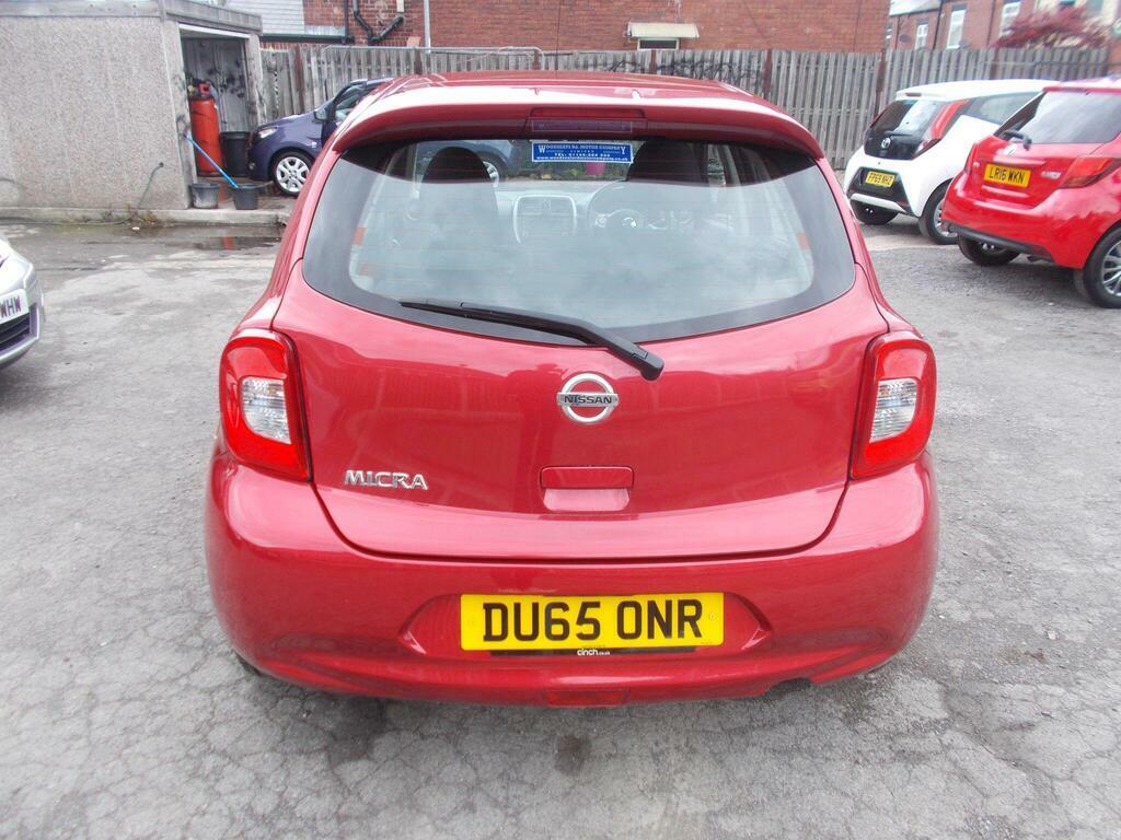 Nissan Micra 1.2 Acenta Euro 5 Red #6
