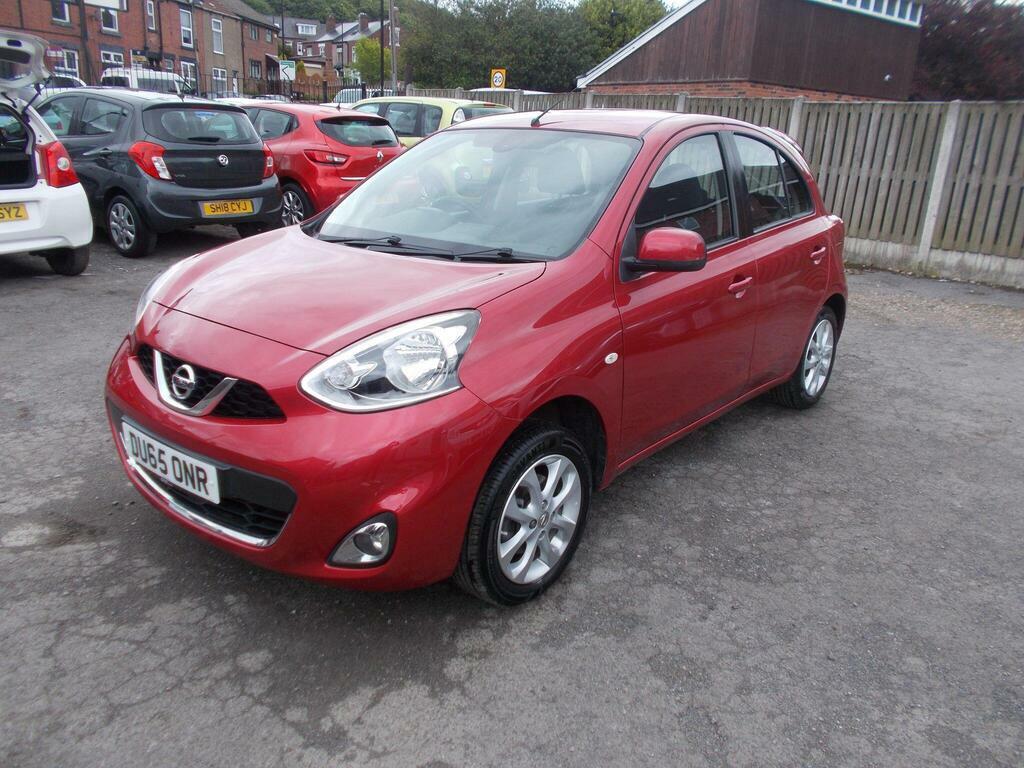 Nissan Micra 1.2 Acenta Euro 5 Red #3