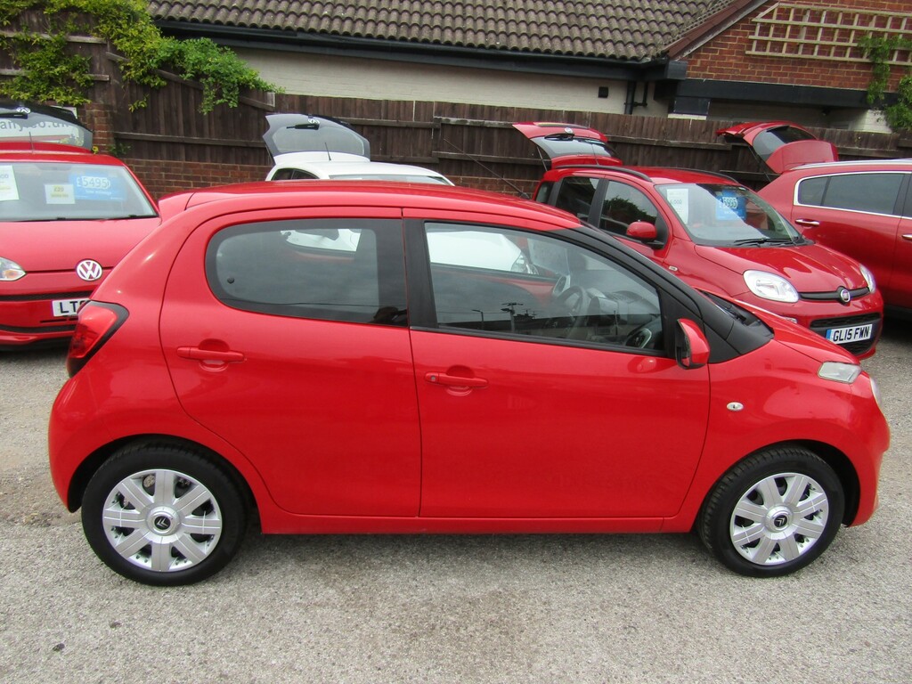 Citroen C1 1.0 Vti Feel One Former Keeper Only 85 000 Miles S GK64XAD Red #2