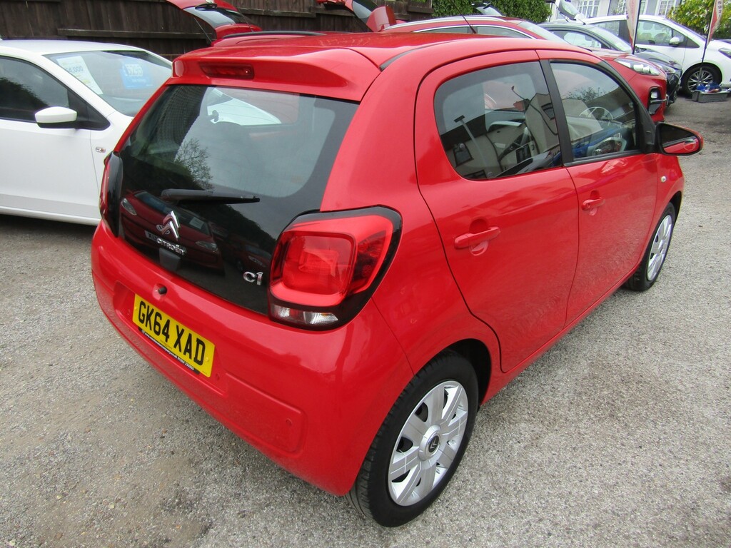 Citroen C1 1.0 Vti Feel One Former Keeper Only 85 000 Miles S GK64XAD Red #3