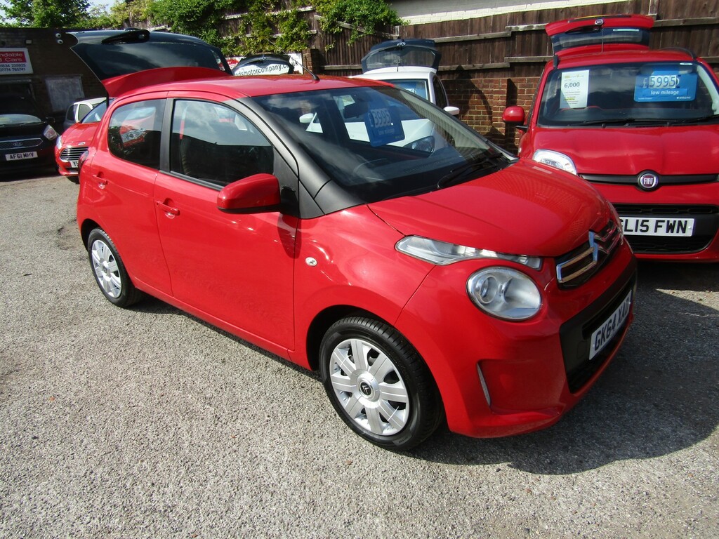 Citroen C1 1.0 Vti Feel One Former Keeper Only 85 000 Miles S Red