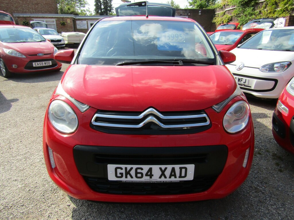 Citroen C1 1.0 Vti Feel One Former Keeper Only 85 000 Miles S GK64XAD Red #4