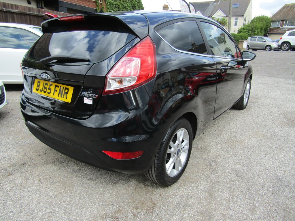 Ford Fiesta 1.25 Zetec One Former Keeper Only 67 000 Miles. Se BJ65FNR Black #3