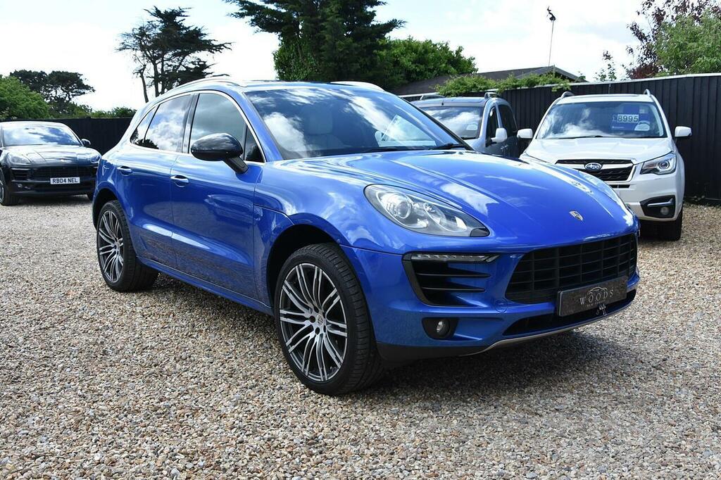 Porsche Macan 3.0 Td V6 S Pdk 4Wd Euro 6 Ss RV16AYD Blue #3