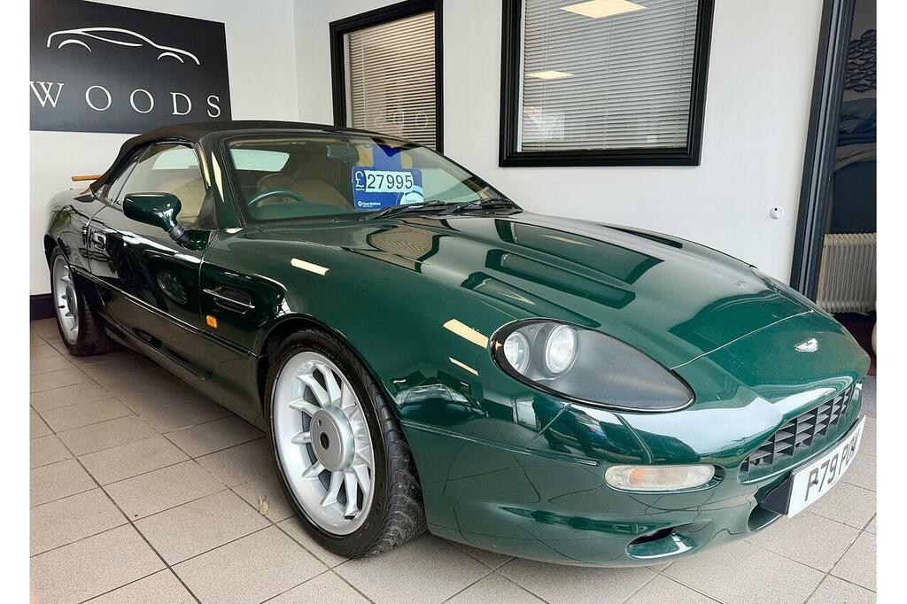 Aston Martin DB7 3.2 Volante Green