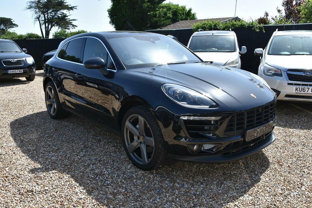 Porsche Macan 3.0 Td V6 S Pdk 4Wd Euro 6 Ss LJ17XNK Black #3