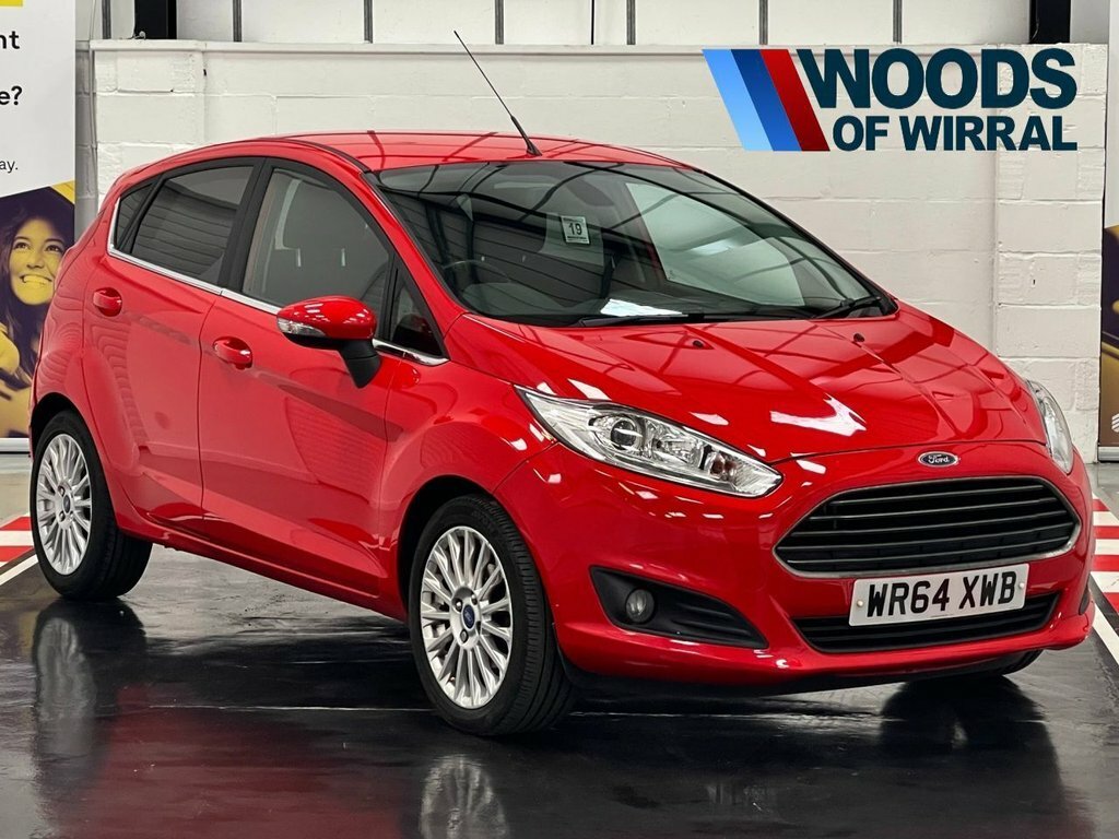 Ford Fiesta 1L Titanium Red