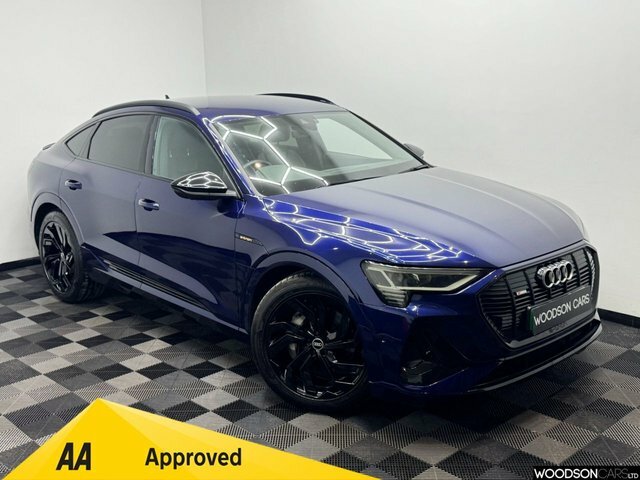Audi E-tron 2022 50 Black Edition Sportback Blue