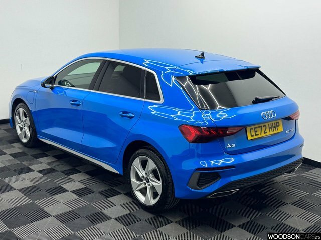 Audi A3 2022 1.4 Tfsie 40 S Line Sportback Plug CE72HHP Blue #2