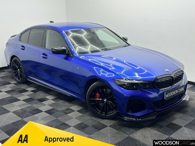 BMW 3 Series 2021 3.0 M340d Mht Saloon Hybrid X Blue