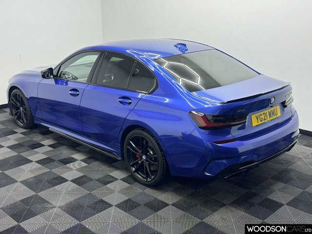 BMW 3 Series 2021 3.0 M340d Mht Saloon Hybrid X YG21WMU Blue #2