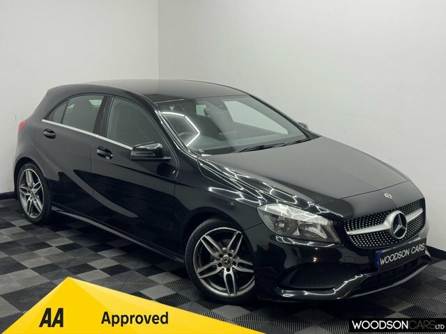Mercedes-Benz A Class 2018 1.6 A160 Amg Line Hatchback Black