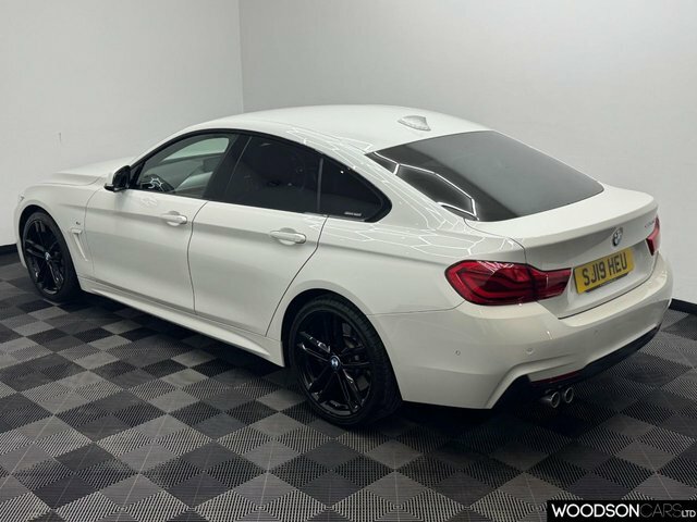 BMW 4 Series Gran Coupe 2019 2.0 420I Gpf M Sport Hatchback Aut SJ19HEU White #2