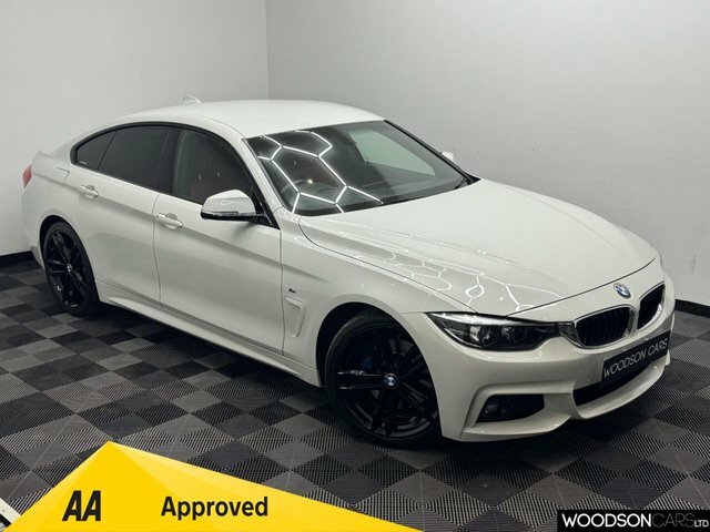 BMW 4 Series Gran Coupe 2019 2.0 420I Gpf M Sport Hatchback Aut White