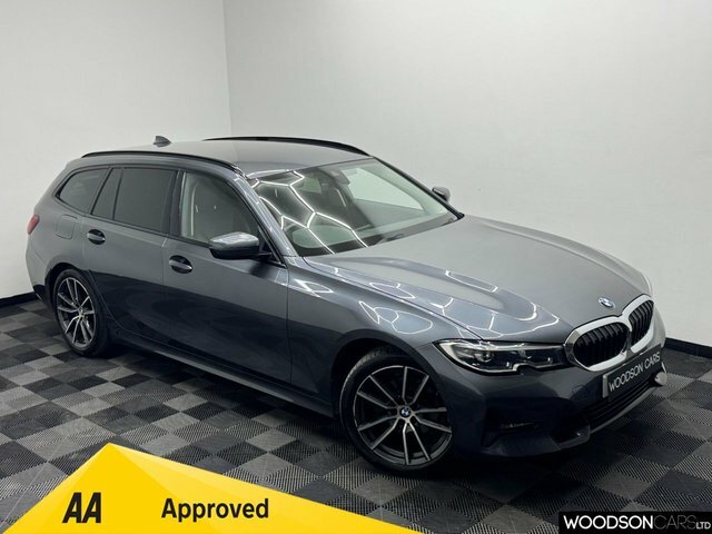 BMW 3 Series 2019 2.0 320I Sport Touring Euro 6 Grey