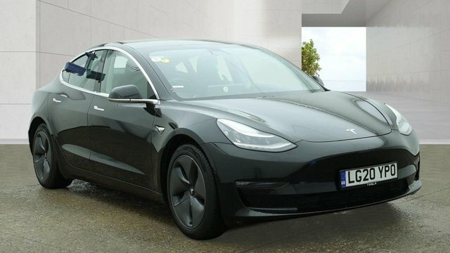 Tesla Model 3 2020 Dual Motor Long Range Saloon A Black
