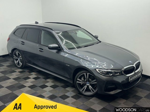 BMW 3 Series 2021 2.0 330E 12Kwh M Sport Touring Plu Grey