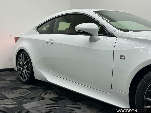 Lexus RC F White #44