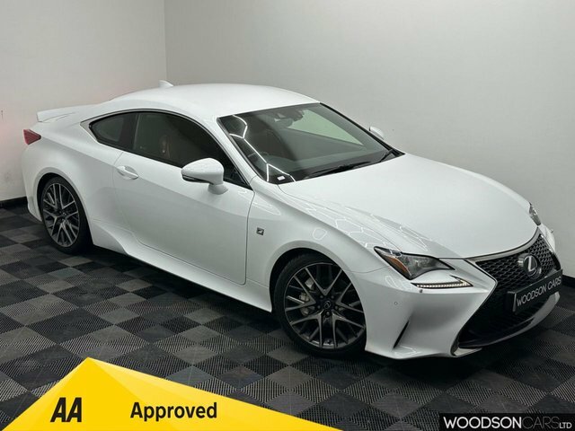 Lexus RC 2015 2.5 300H F Sport Coupe Hybrid Cvt White