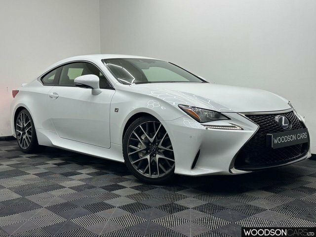 Lexus RC F White #47