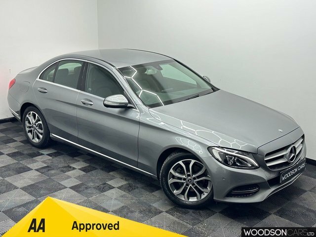 Mercedes-Benz C Class 2014 2.0 C200 Sport Saloon 7G-tronic E Silver