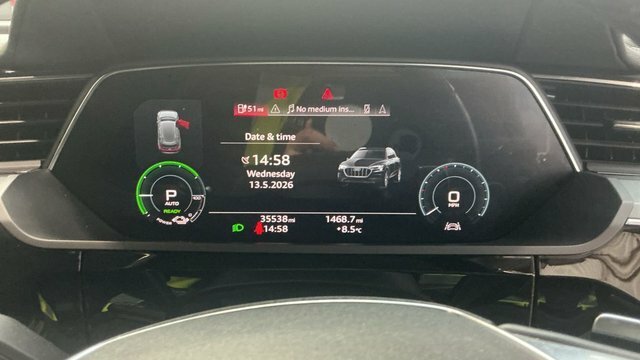 Audi E-tron 2021 50 Technik Suv Quattro 71.2 BP70JUE Blue #4