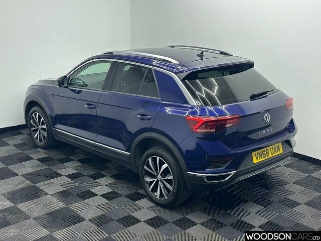 Volkswagen T-Roc 2018 1.0 Tsi Sel Suv Euro 6 Ss VN68UAM Blue #2
