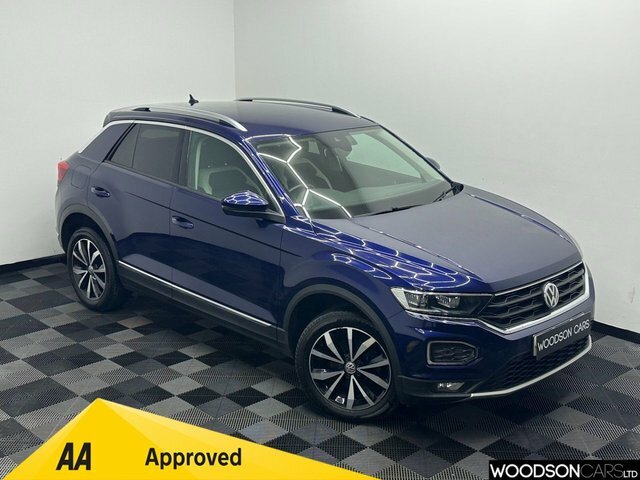 Volkswagen T-Roc 2018 1.0 Tsi Sel Suv Euro 6 Ss Blue