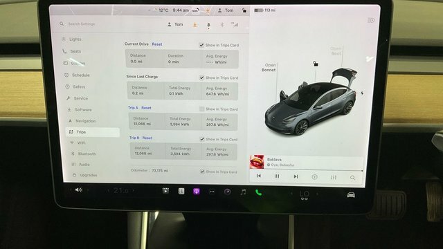 Tesla Model 3 2019 Dual Motor Long Range Saloon A LG19PJA Grey #5