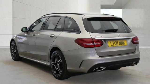 Mercedes-Benz C Class 2021 2.0 C300de 13.5Kwh Amg Line Night Edition Pr LP21NNK Silver #2