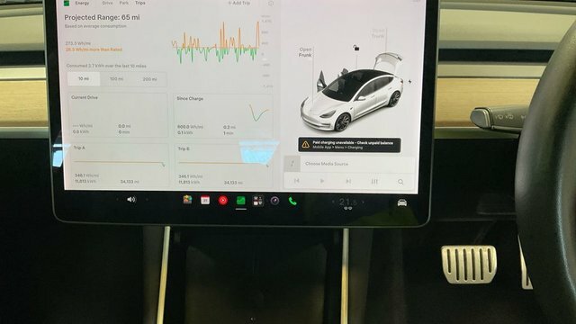 Tesla Model 3 2019 Dual Motor Performance Saloon GF69WJC White #5