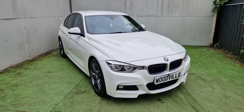 BMW 3 Series 330E M Sport LE18NVB White #3