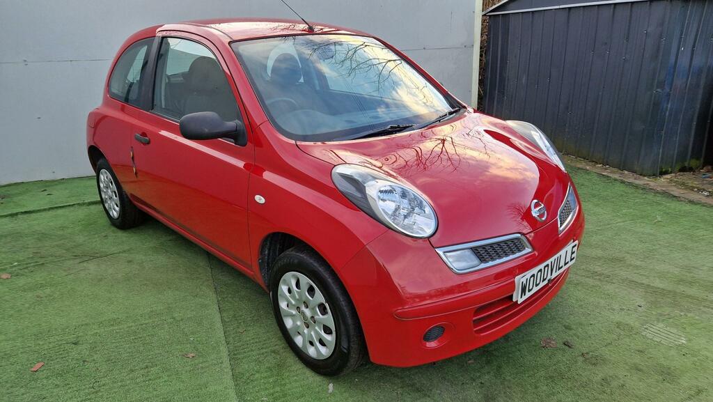 Nissan Micra Visia Red #3